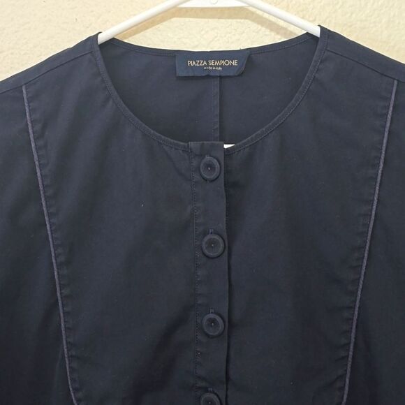 Piazza Sempione short sleeve  blouse size 42 - Picture 2 of 10